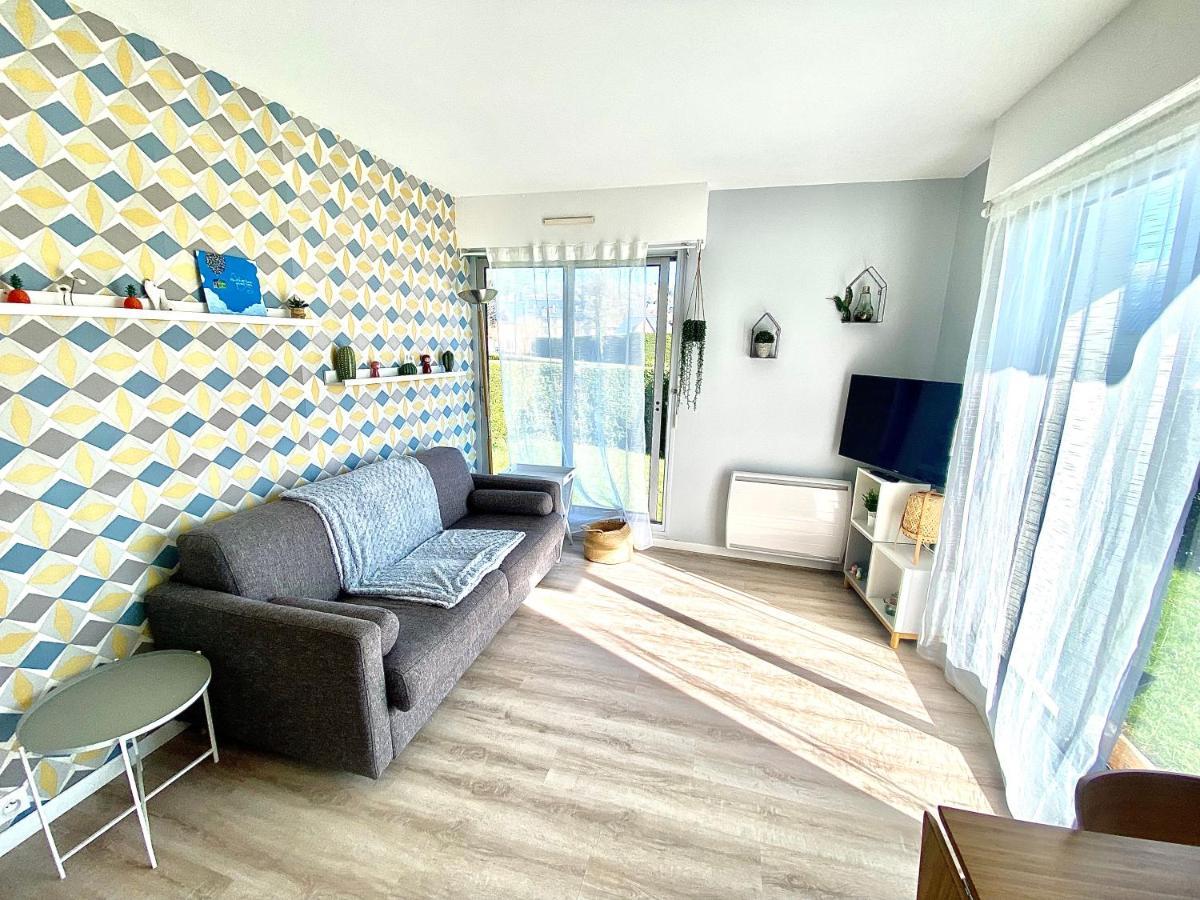 Superbe Appartement Avec Jardin Ensoleille Blonville-sur-Mer Dış mekan fotoğraf