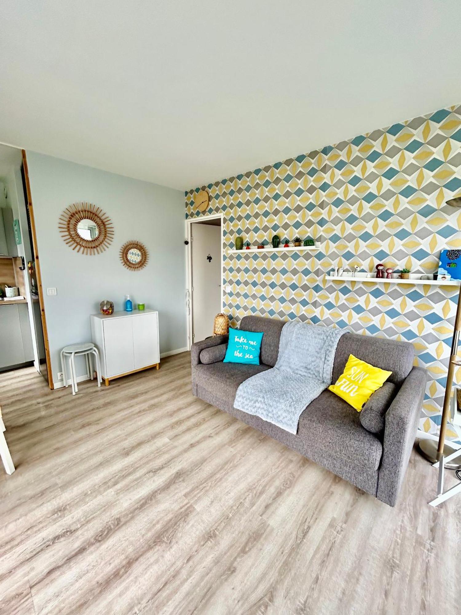 Superbe Appartement Avec Jardin Ensoleille Blonville-sur-Mer Dış mekan fotoğraf